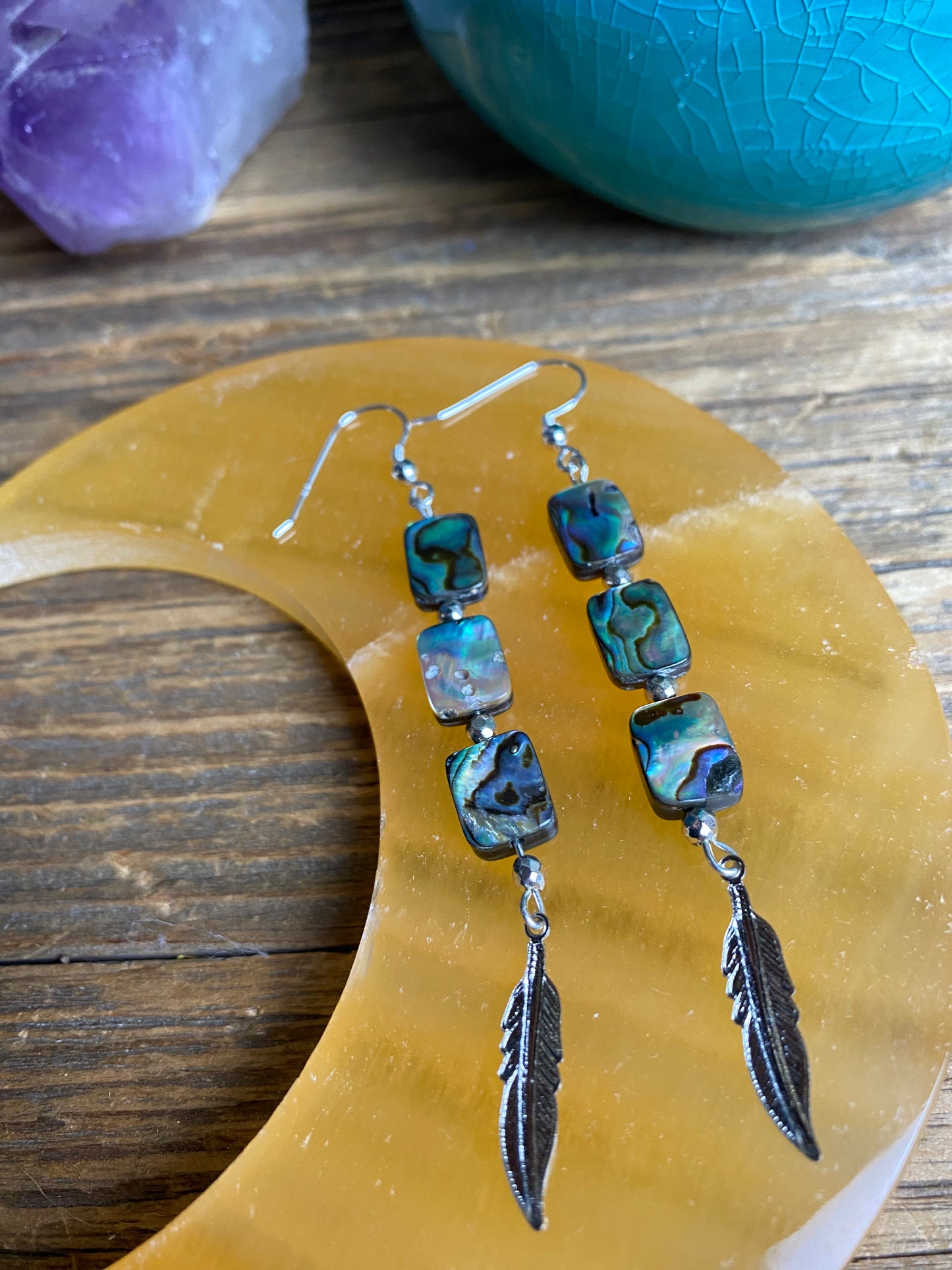 Abalone Shell Earrings