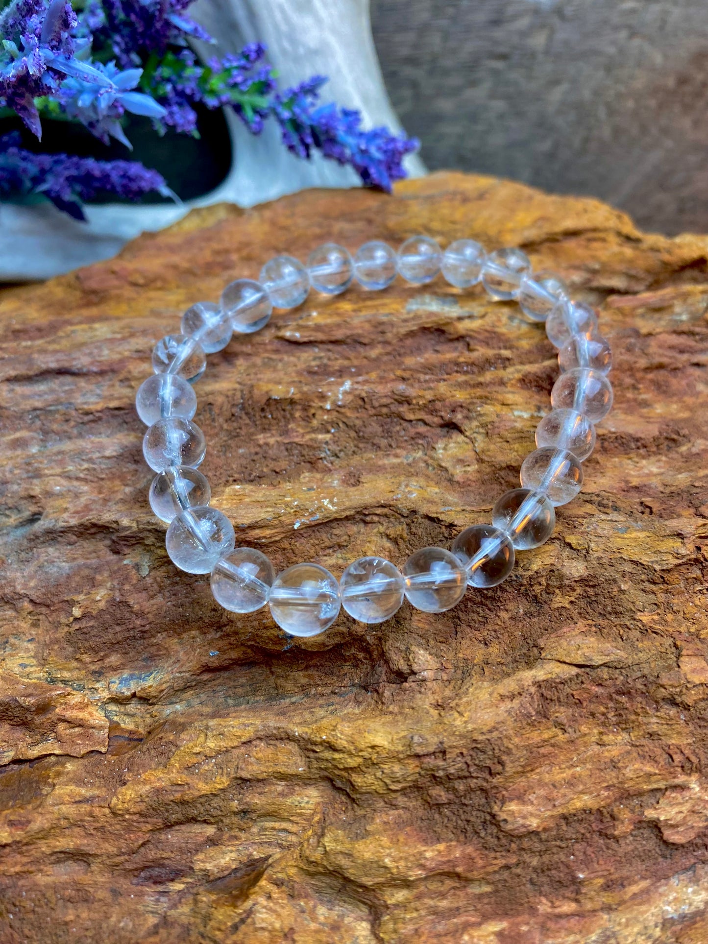Gemstone 8mm Stretch Bracelet