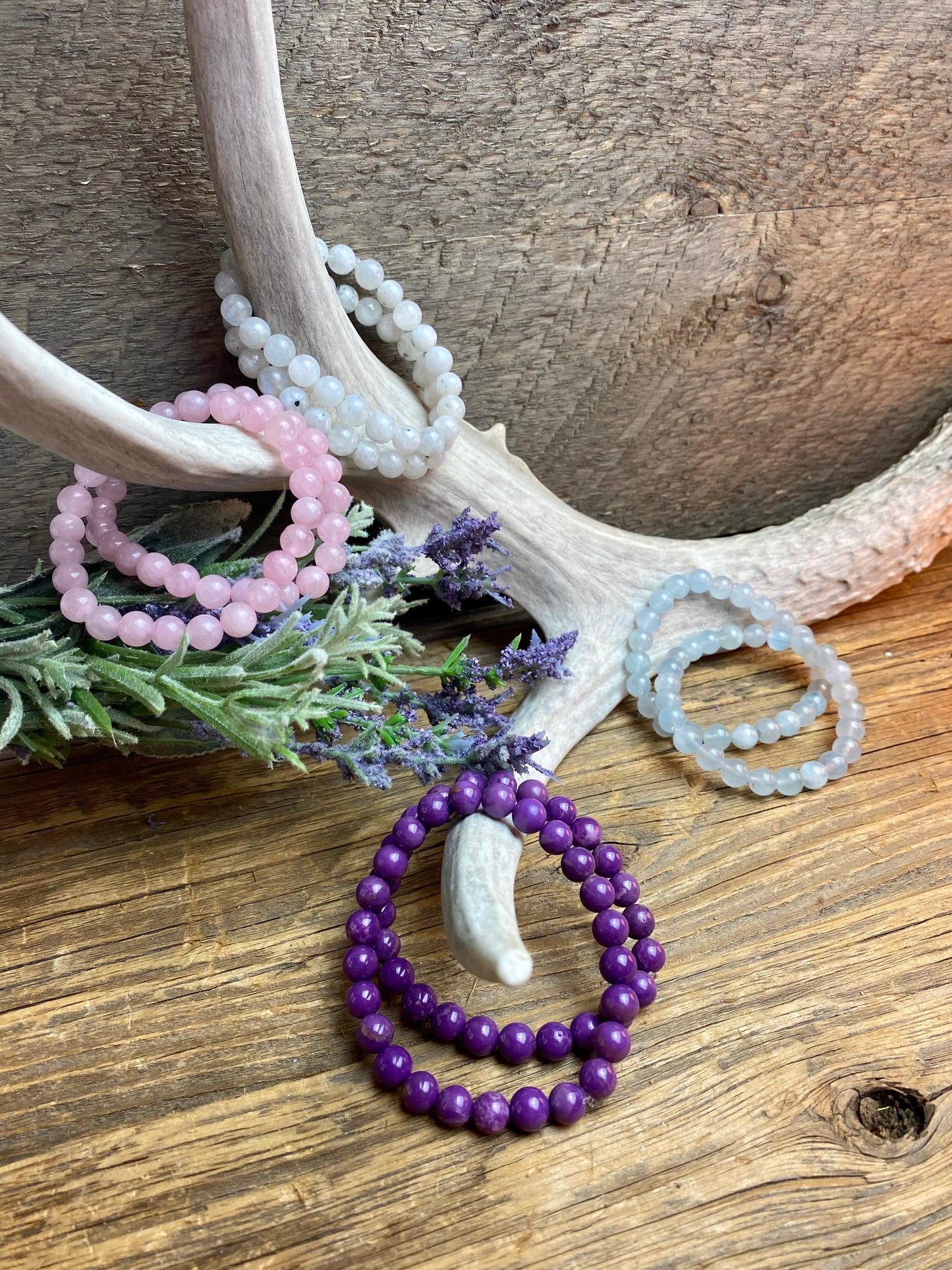 Gemstone 8mm Stretch Bracelet