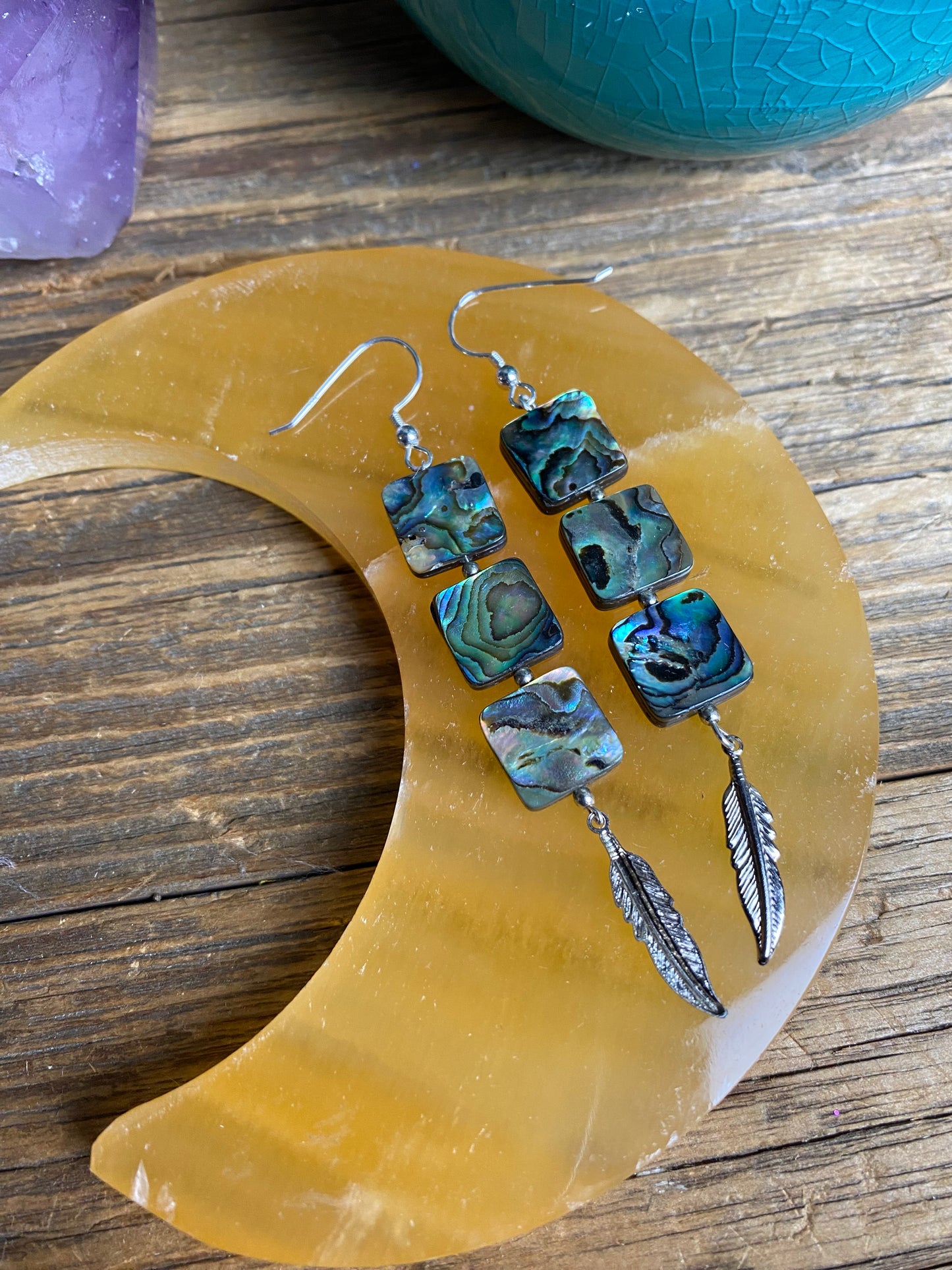 Abalone Shell Earrings