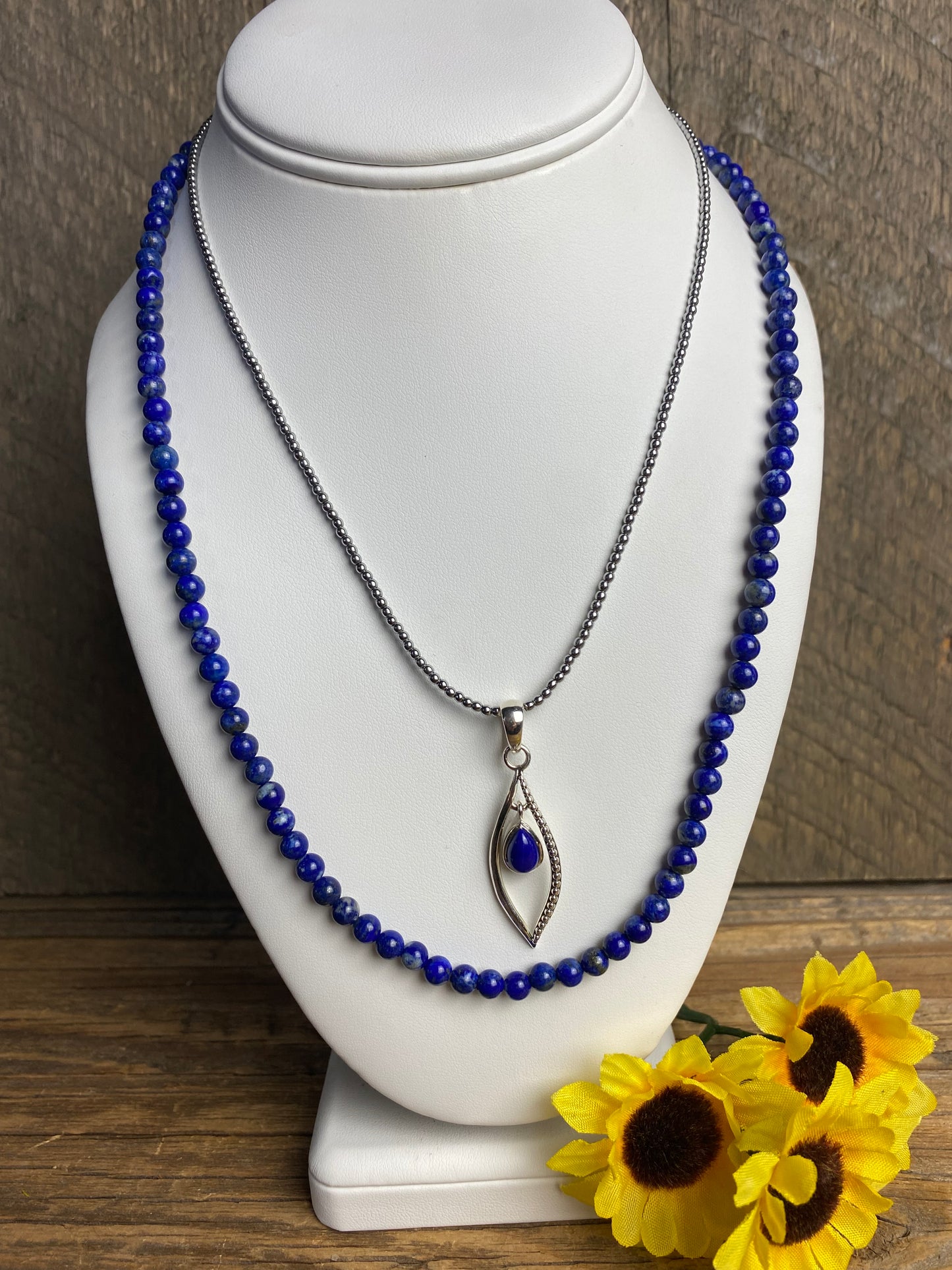 Lapis Layered Necklace