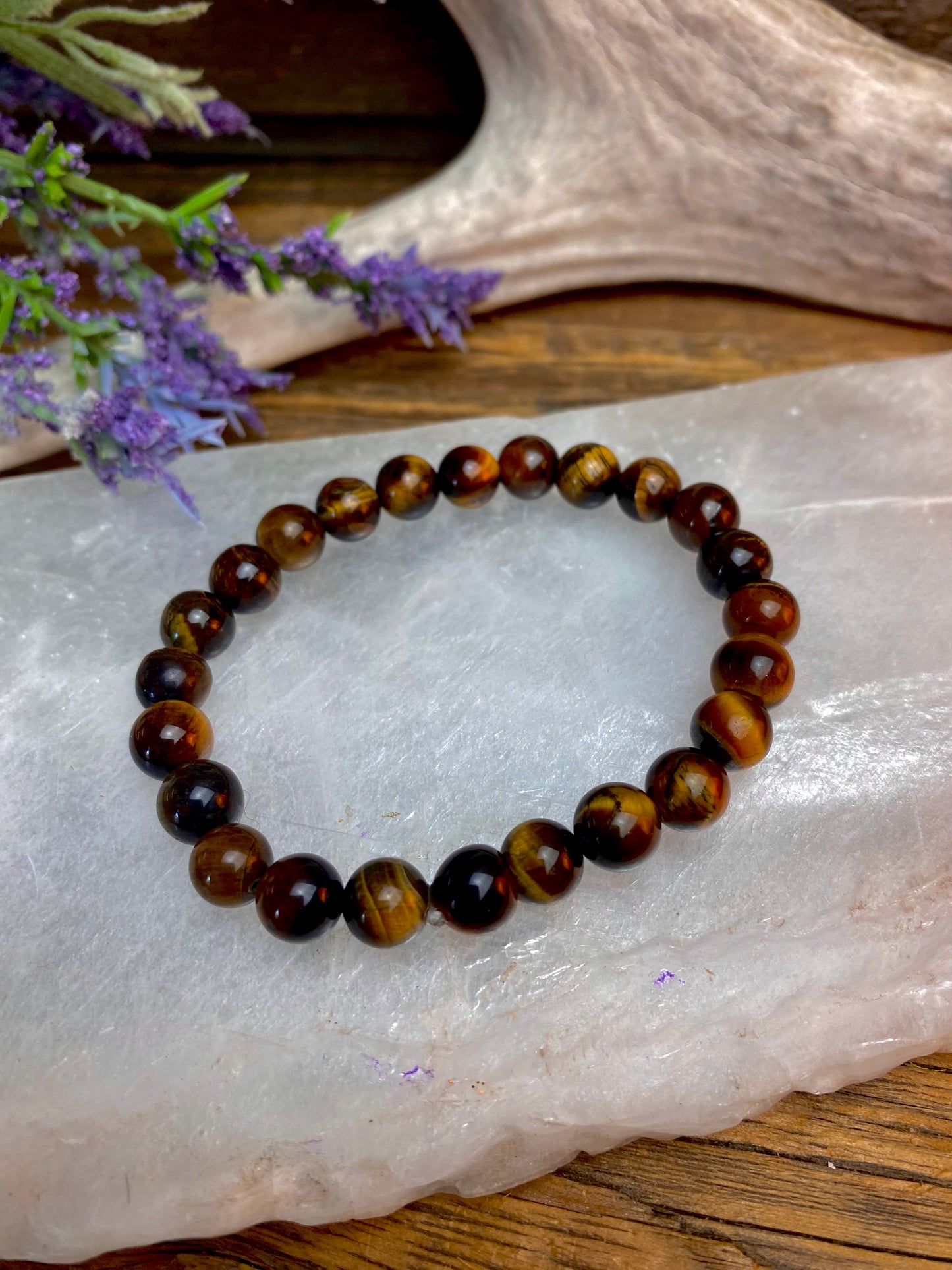 Gemstone 8mm Stretch Bracelet