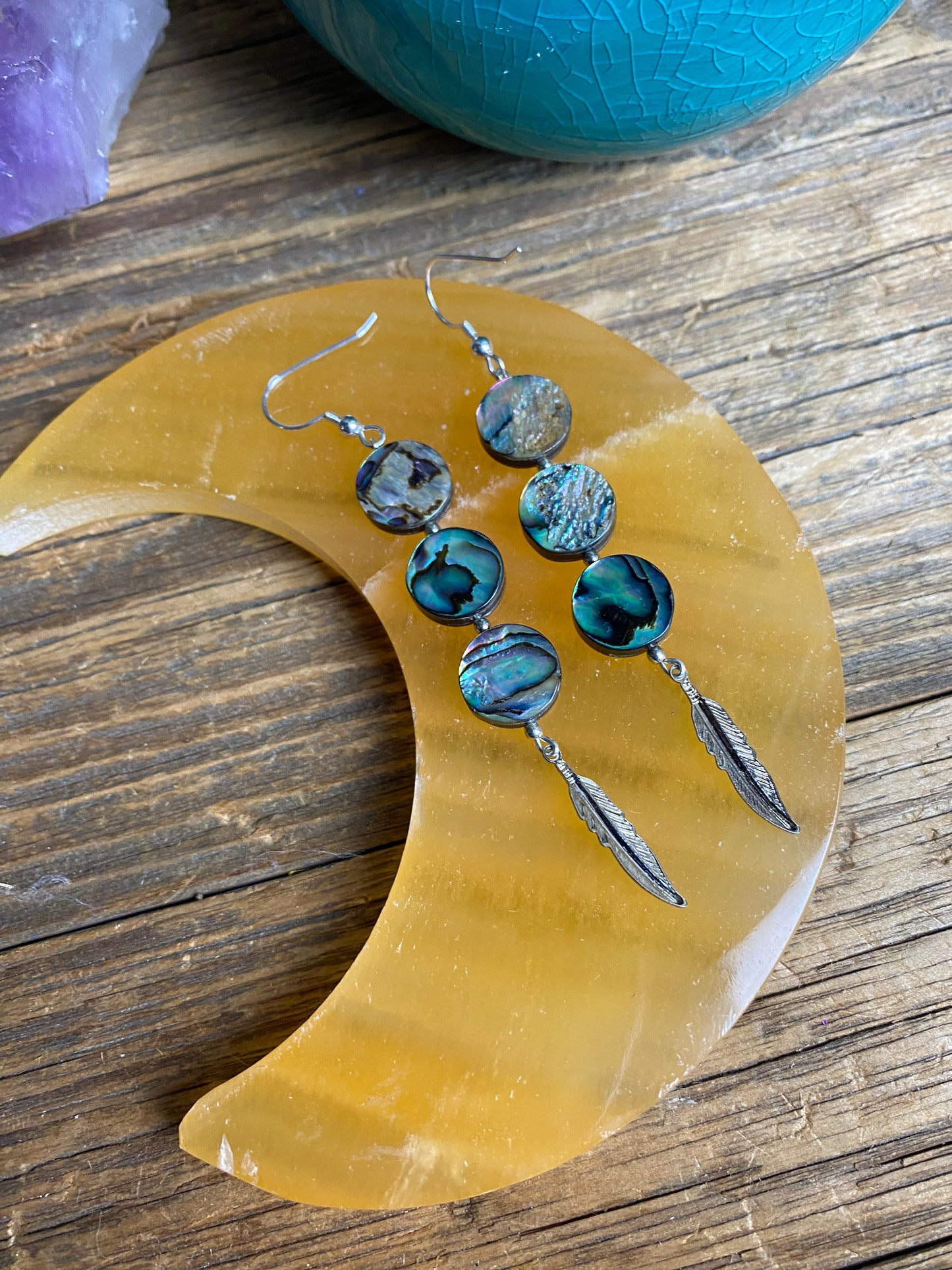 Abalone Shell Earrings