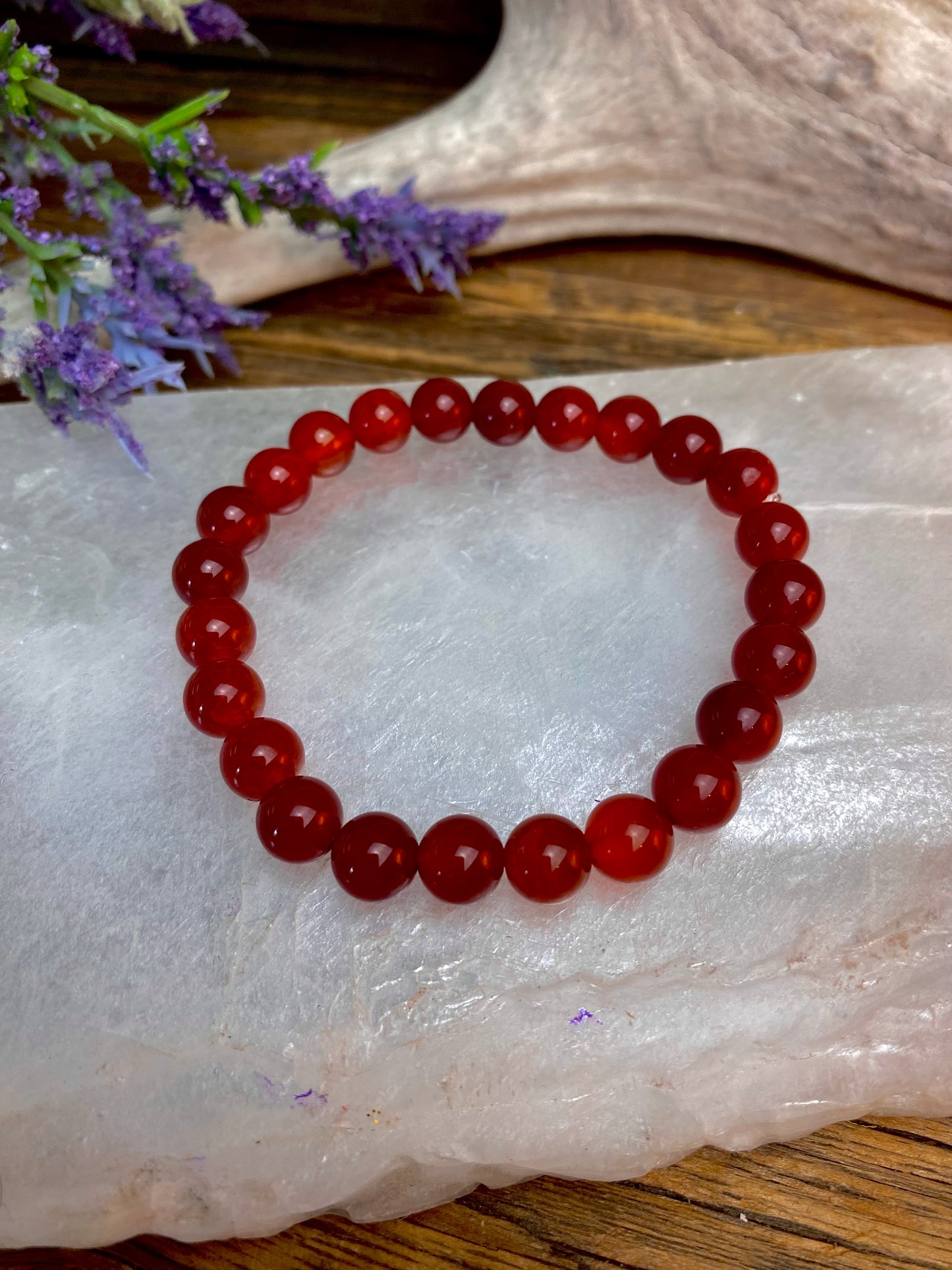 Gemstone 8mm Stretch Bracelet