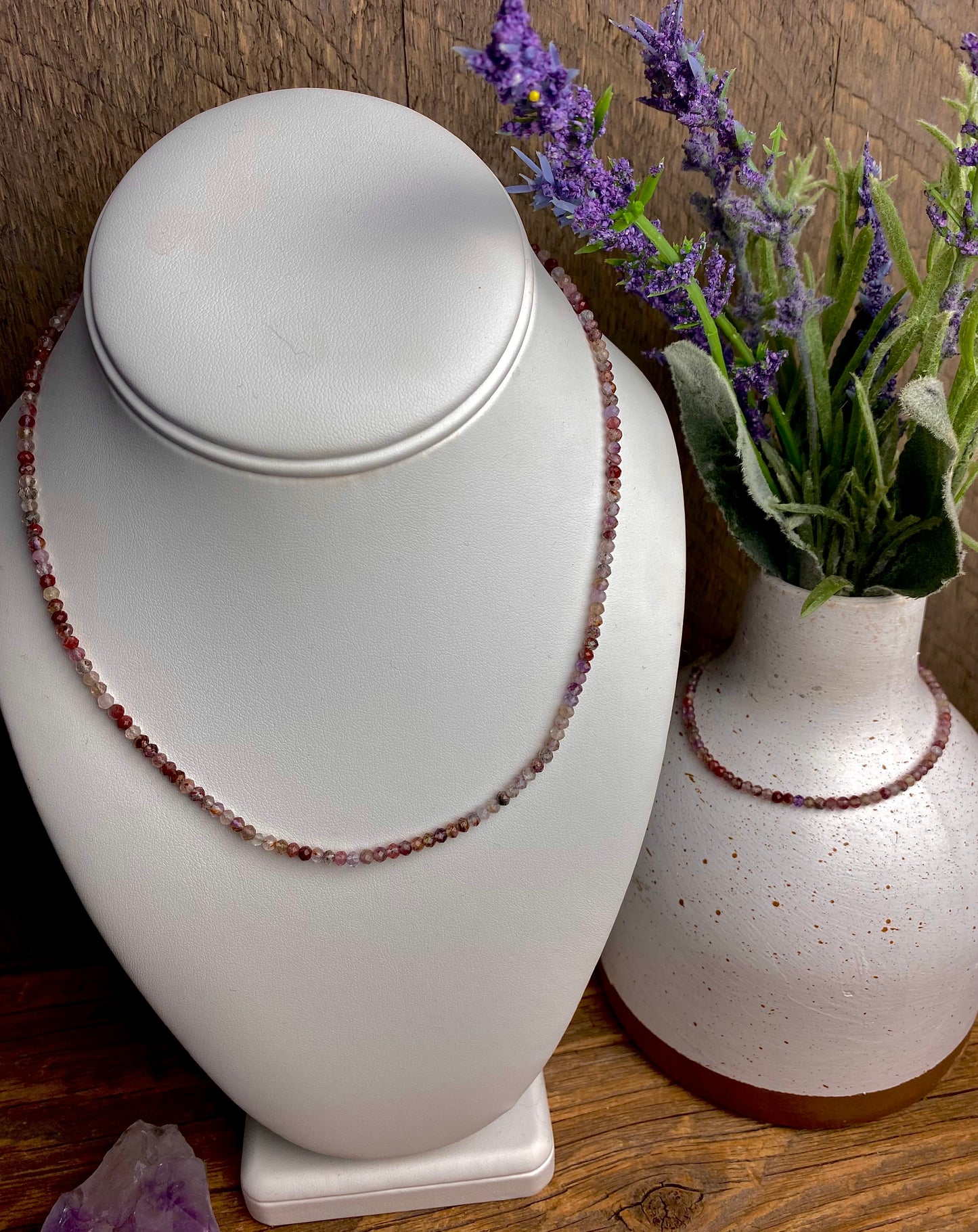Super Seven Choker Necklace & Bracelet Set