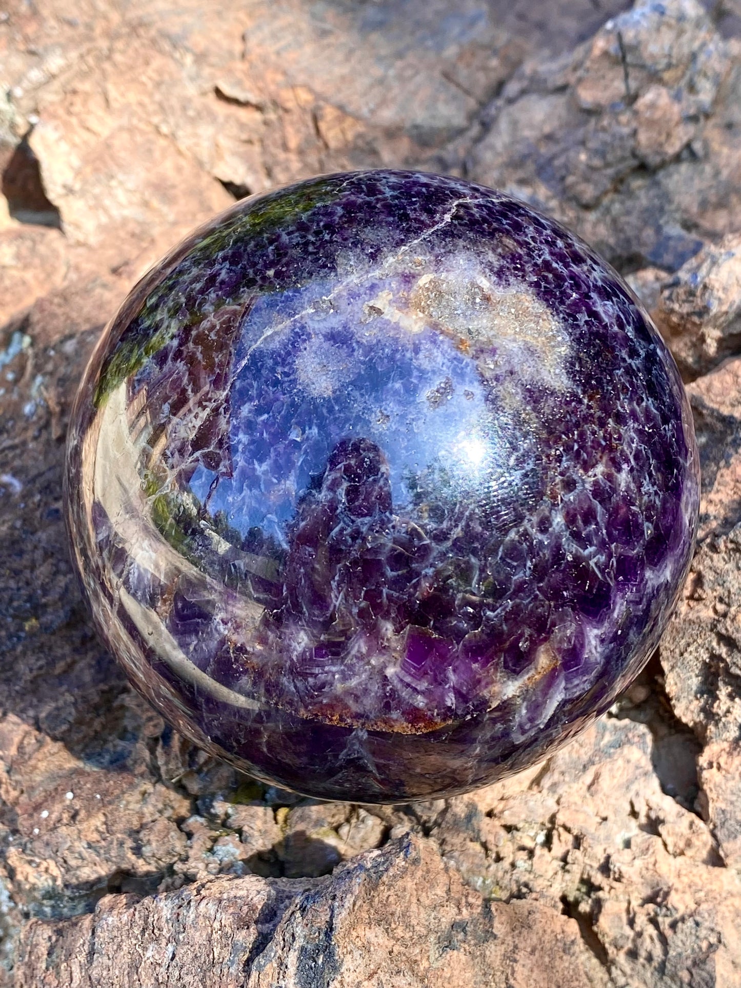 Amethyst Polished Sphere