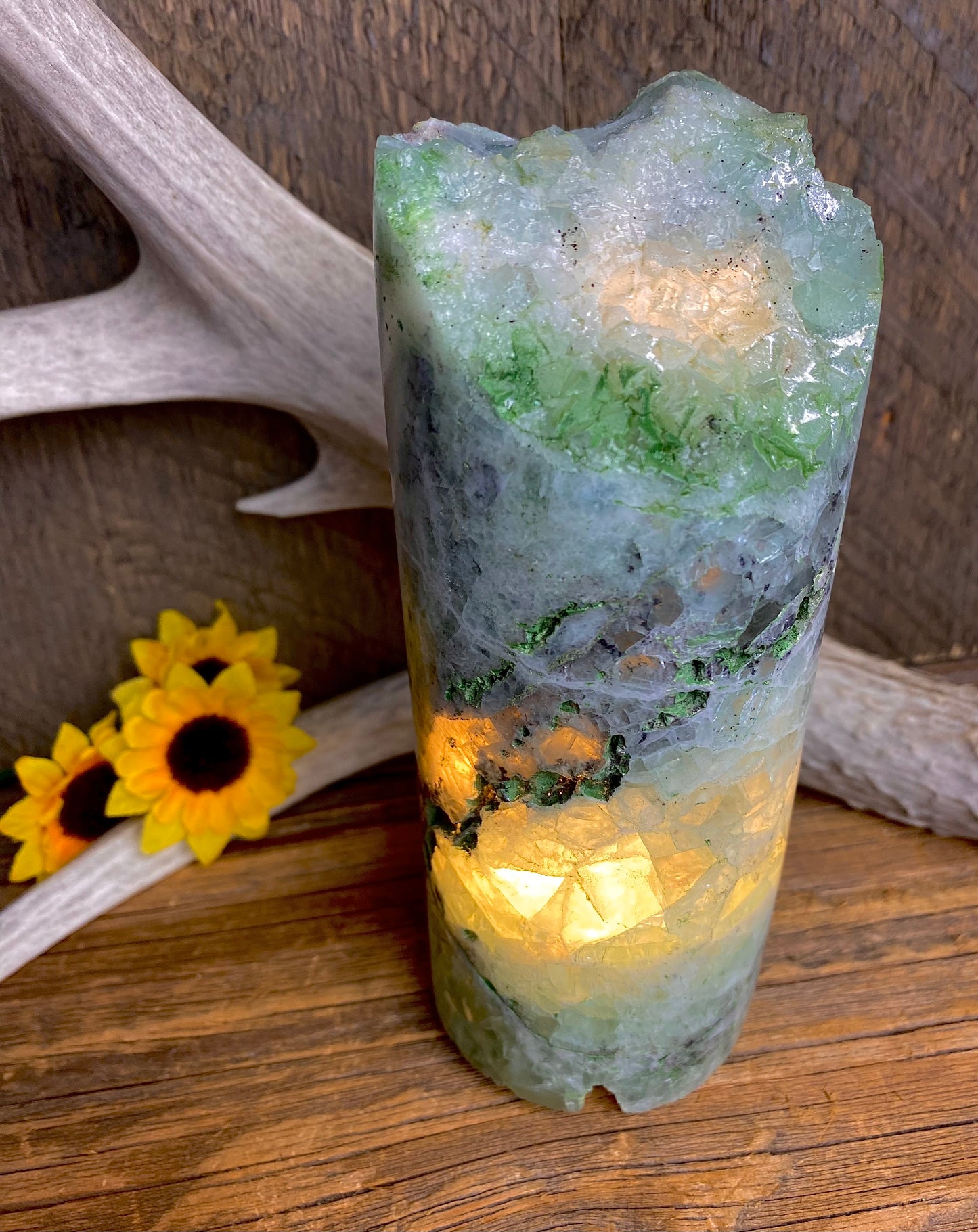 Fluorite Lamp