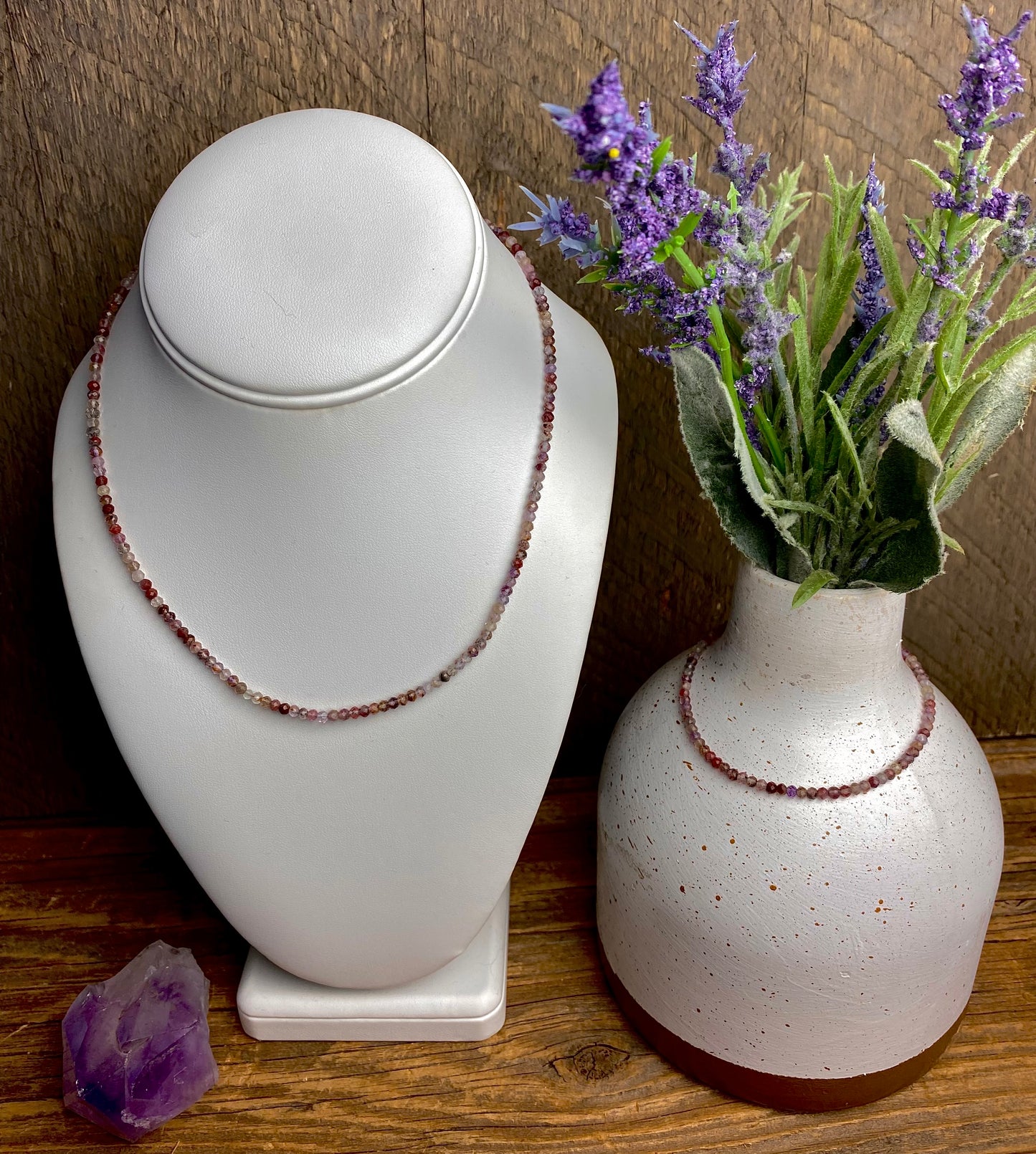 Super Seven Choker Necklace & Bracelet Set