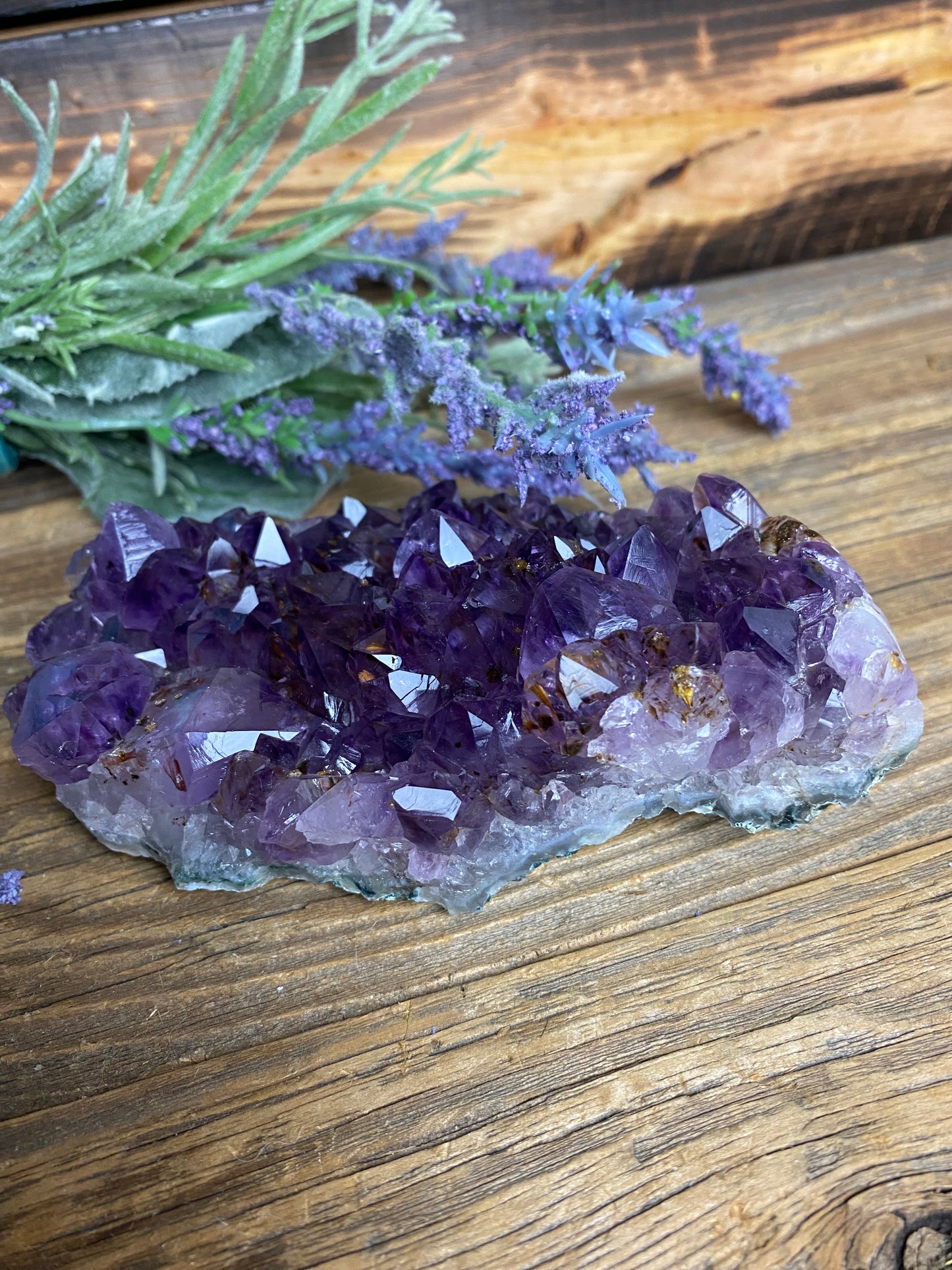 Amethyst Cluster Crystal