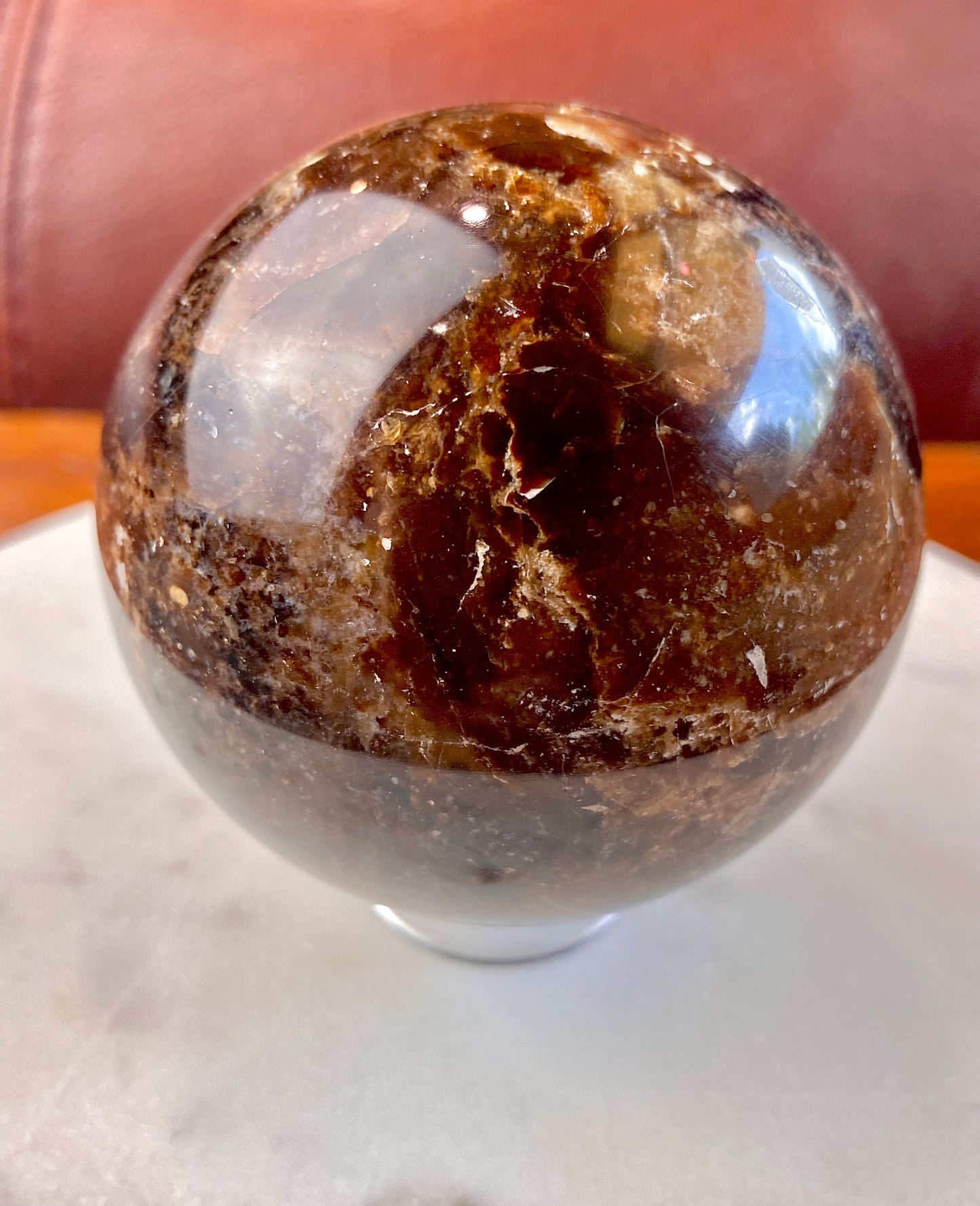 Black Opal Polished Sphere