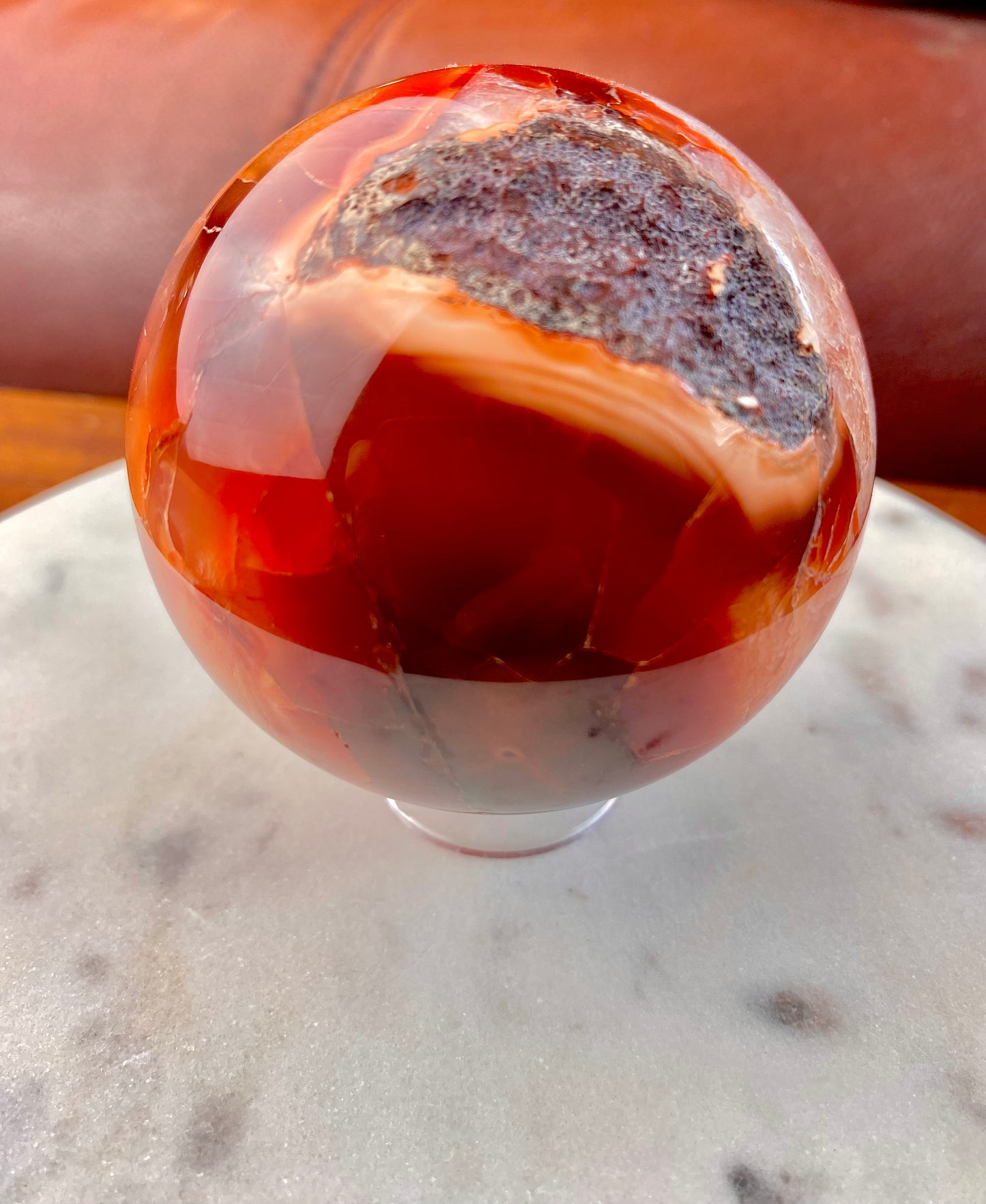Carnelian Polished Sphere
