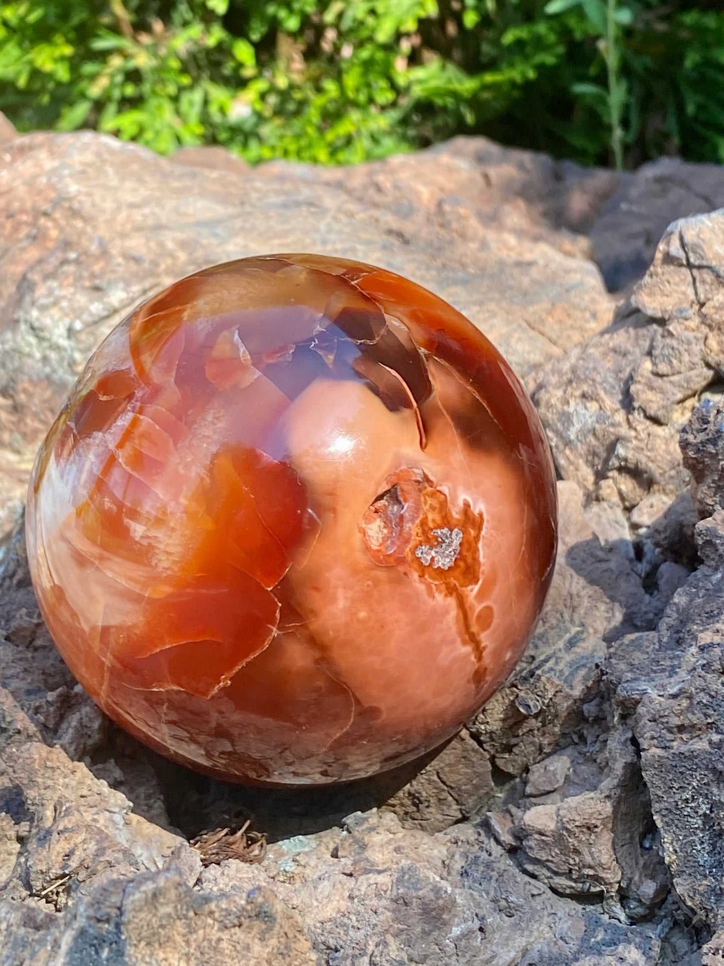 Carnelian Polished Sphere