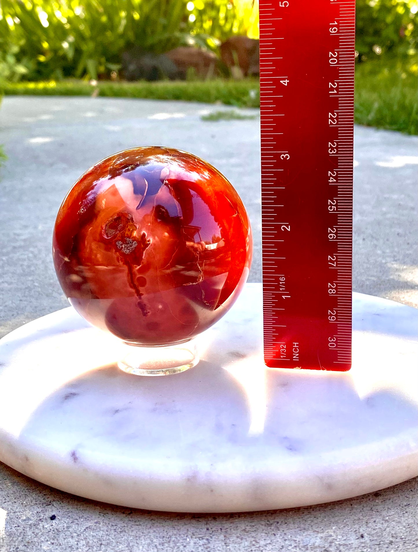Carnelian Polished Sphere
