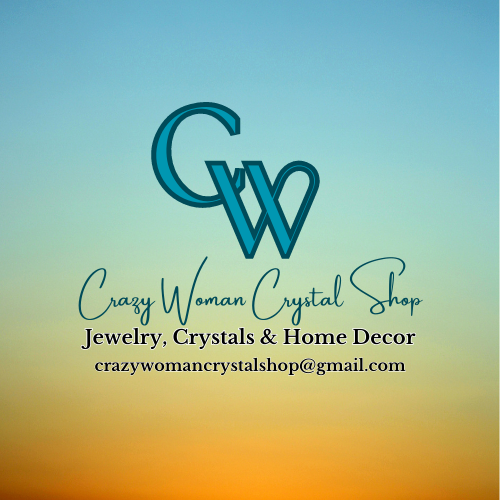 Crazy Woman Crystal Shop logo