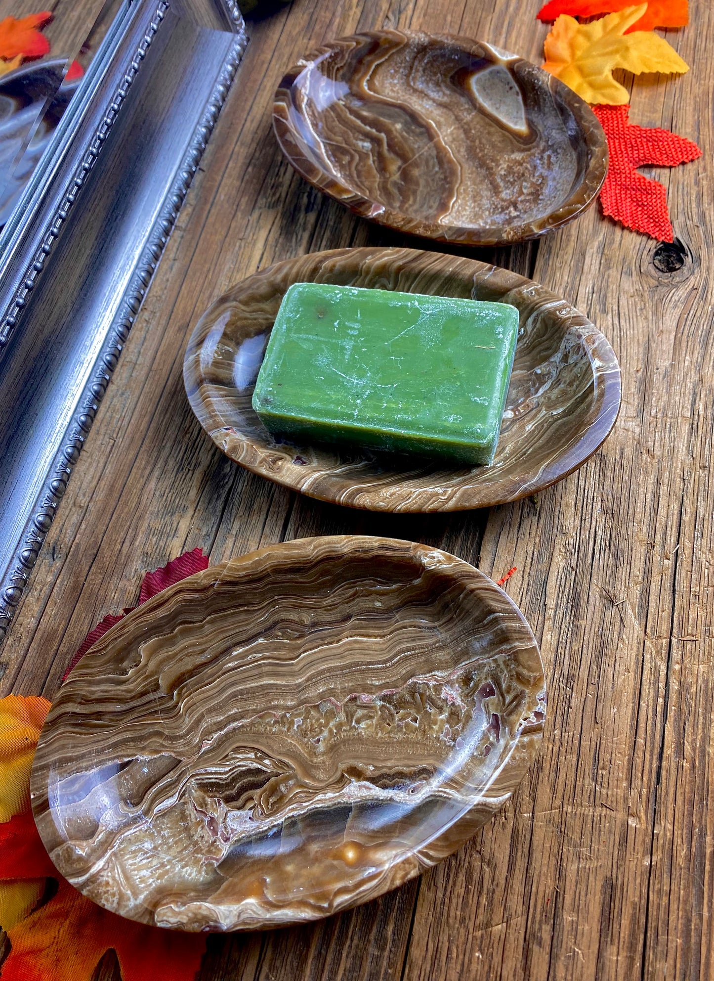 Chocolate Onyx Soap Dish