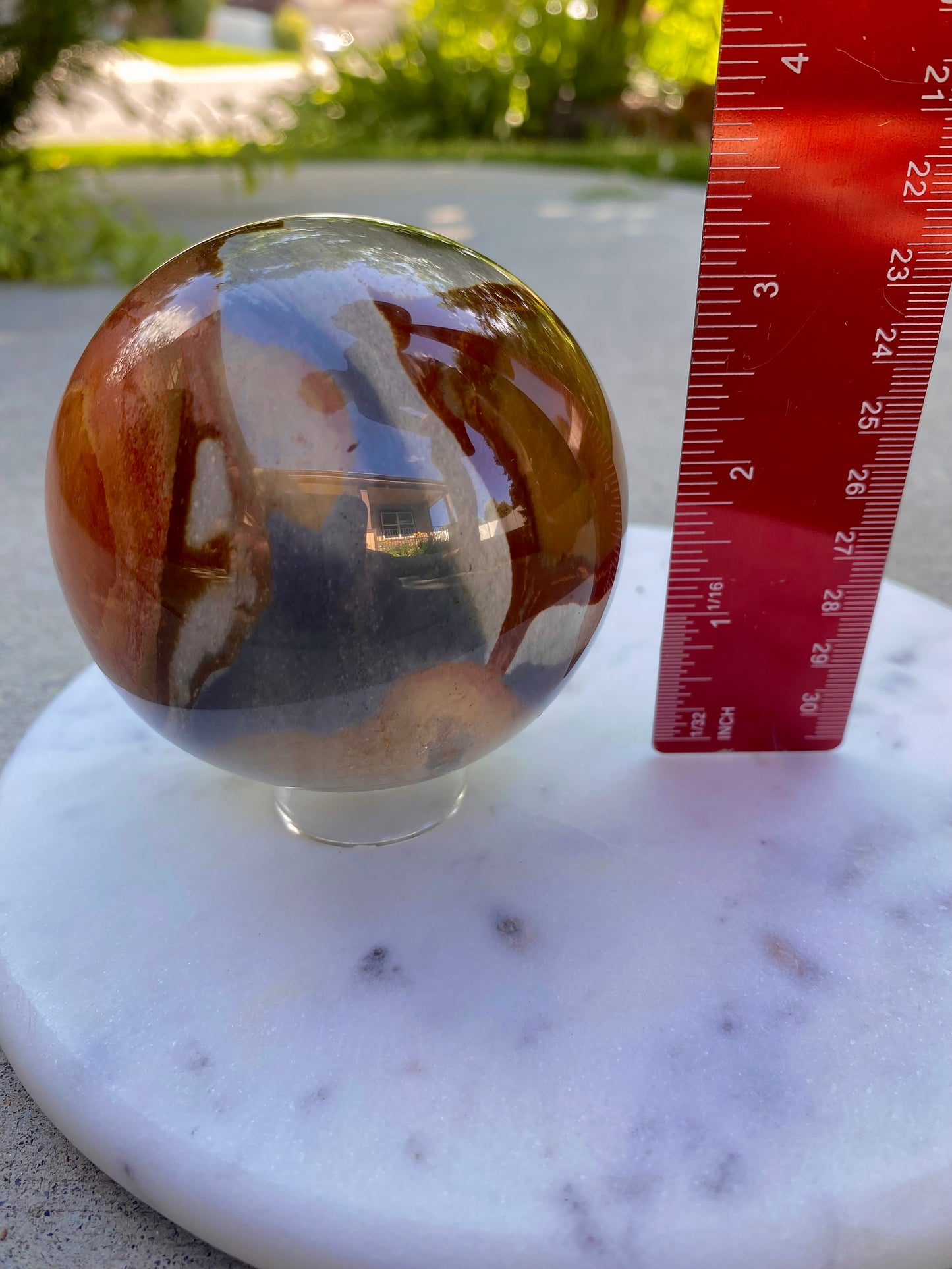 Polychrome Jasper Polished Sphere