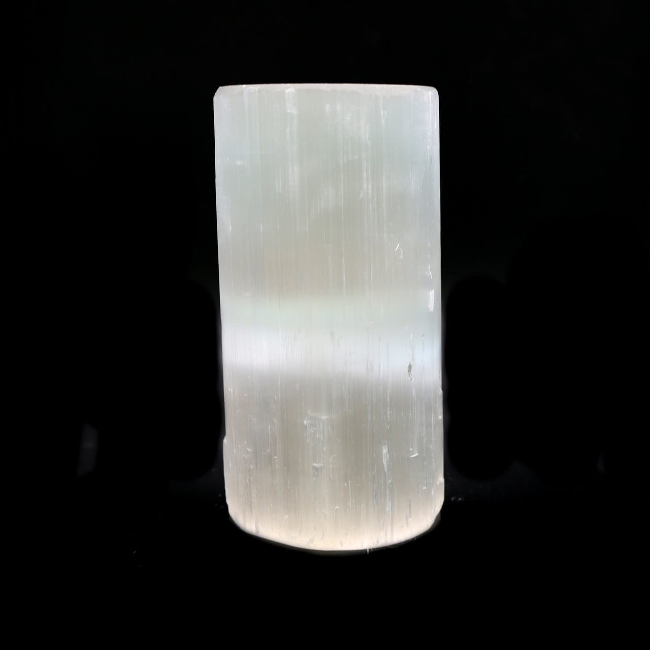 Selenite Cylinder Lamp