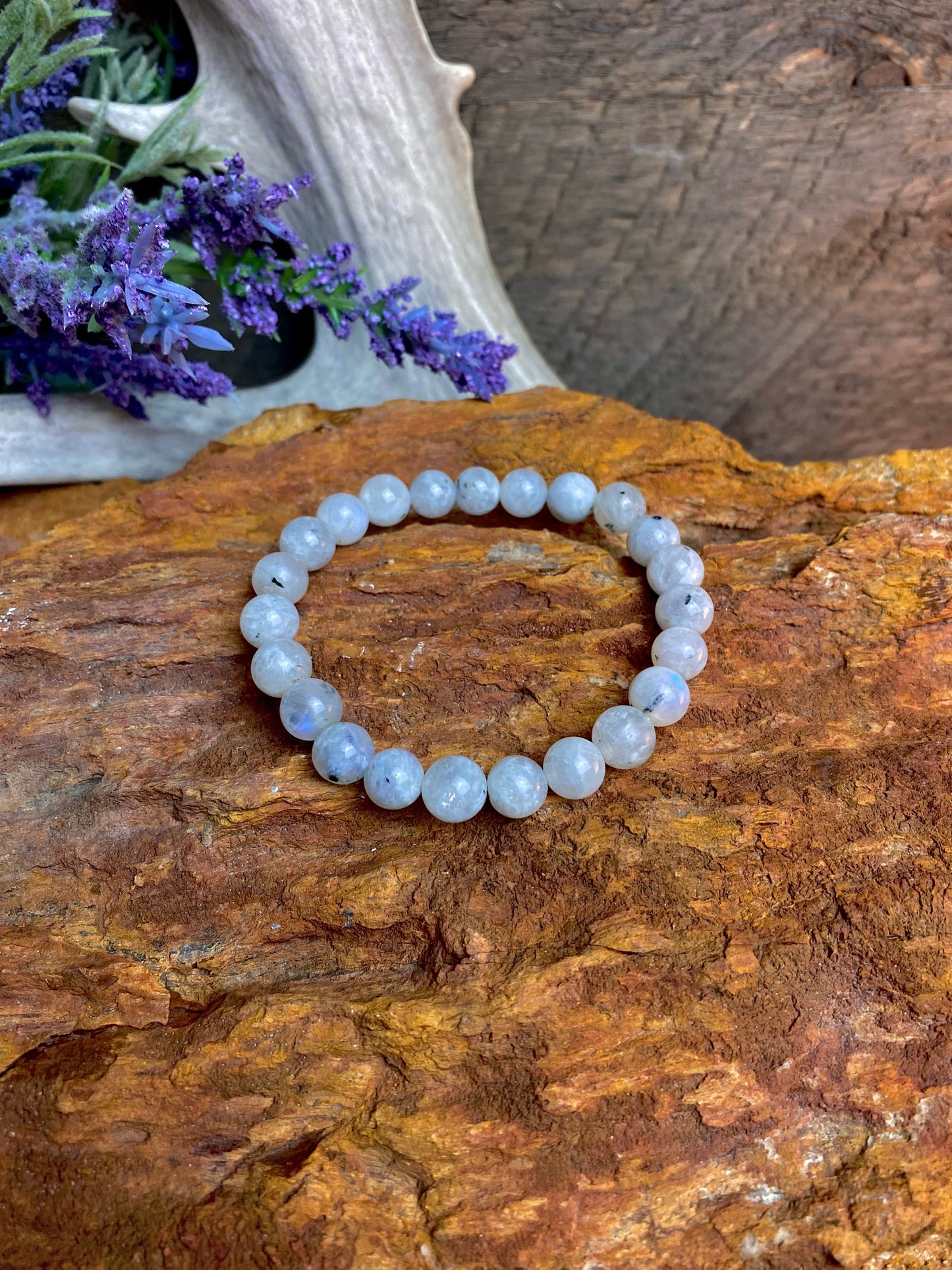 Gemstone 8mm Stretch Bracelet