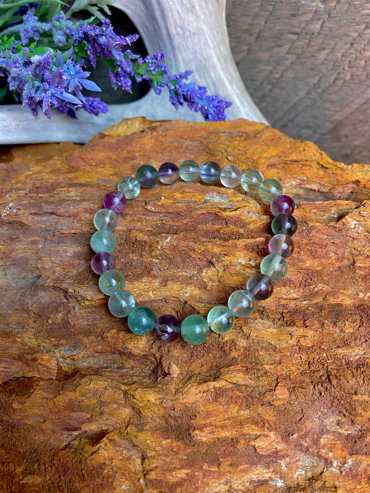Gemstone 8mm Stretch Bracelet