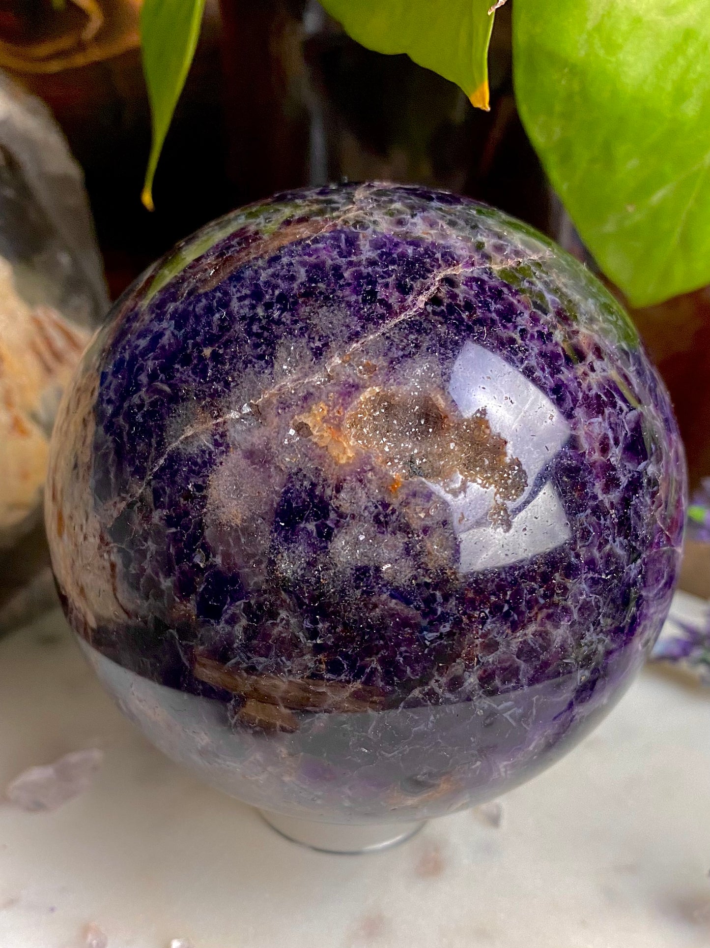 Amethyst Polished Sphere