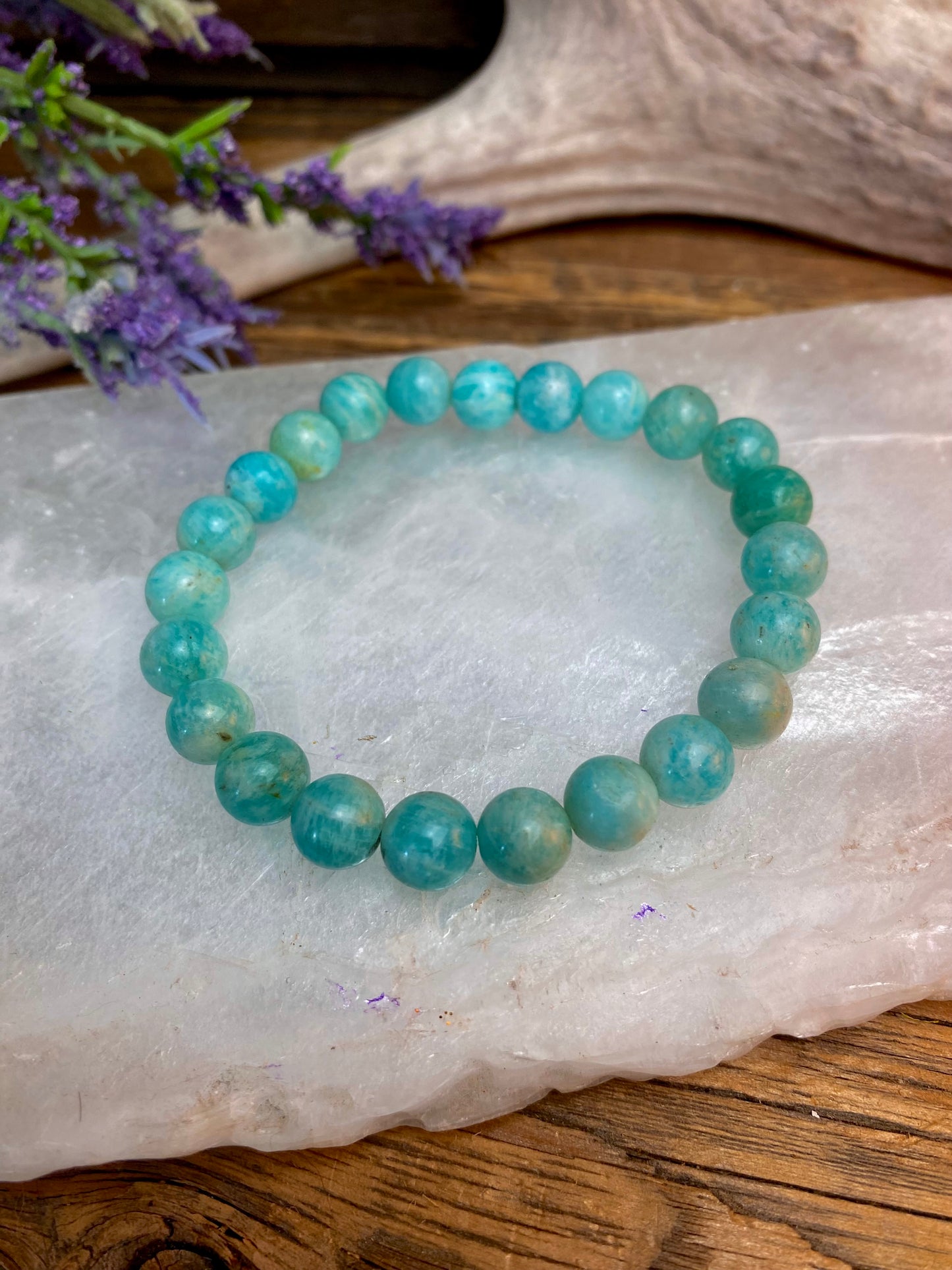 Gemstone 8mm Stretch Bracelet