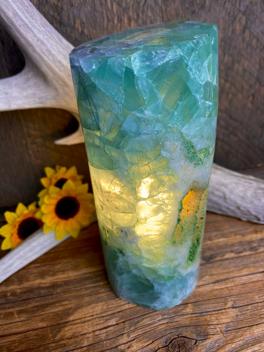 Fluorite Lamp