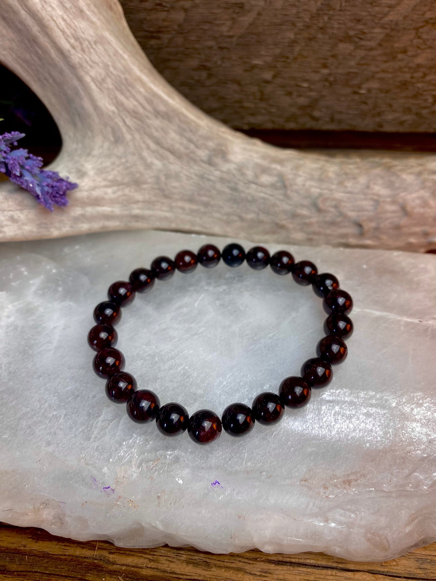 Gemstone 8mm Stretch Bracelet