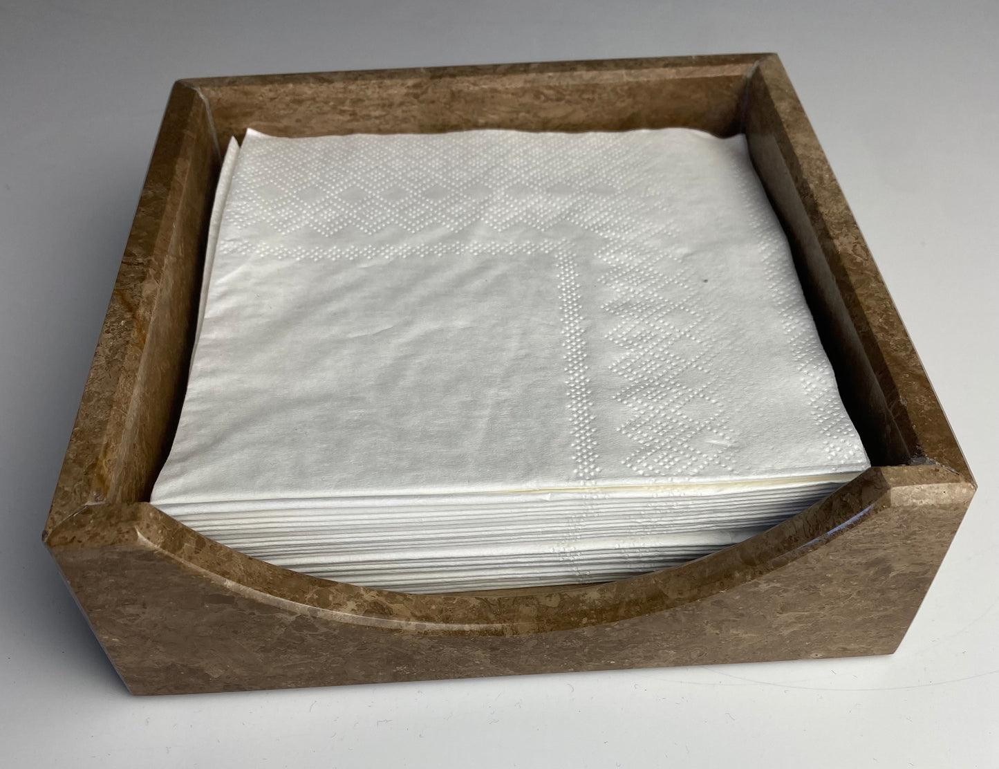 Onyx Square Napkin Holder