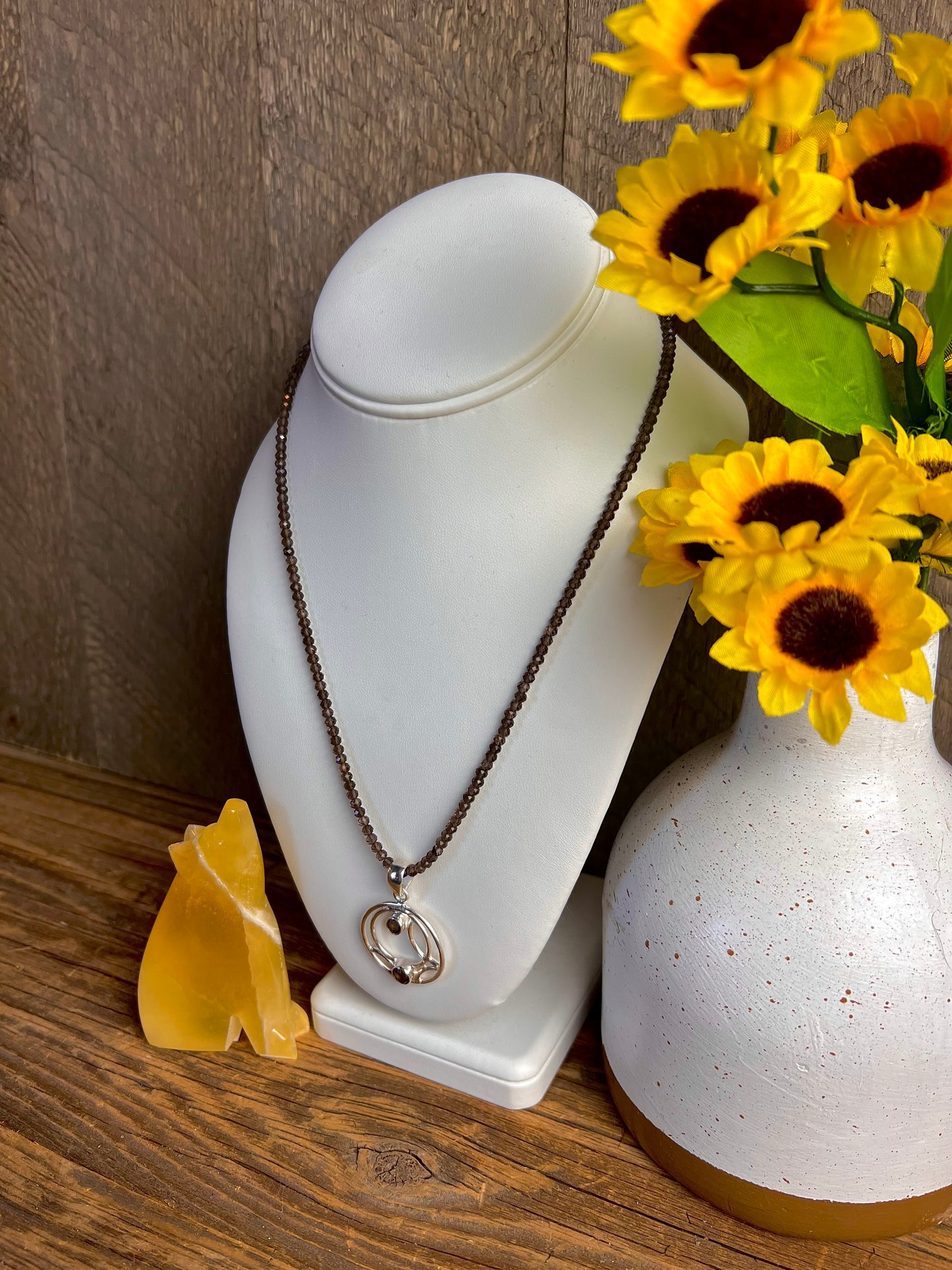 Smoky Quartz Necklace