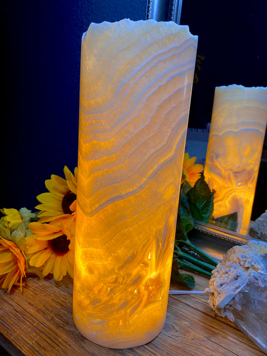 Onyx Cylinder Lamp-2