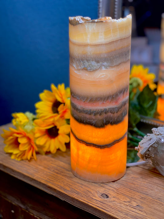 Onyx Cylinder Lamp-14