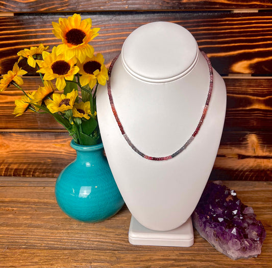 Spinel Multi-Colored 2mm Necklace